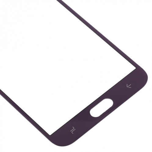 Pour Samsung Galaxy J4 (2018) 10pcs Lentille en verre extérieure de l'écran avant (Violet) SH47PL377-06