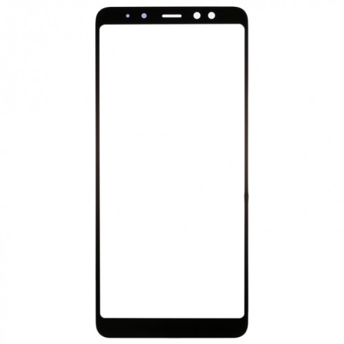 Pour Samsung Galaxy A8 + (2018) 10pcs Lentille en verre extérieure de l'écran avant SH25491920-06