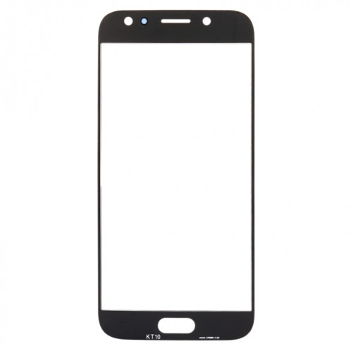 Pour Samsung Galaxy J7 (2017) / J730 10pcs lentille extérieure en verre d'écran avant (or) SH51JL79-06