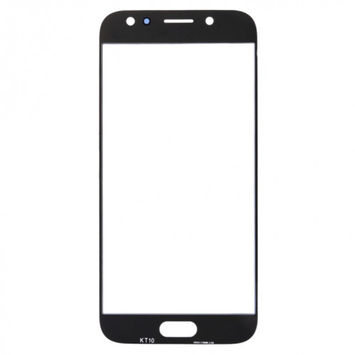 Pour Samsung Galaxy J7 (2017) / J730 10pcs Lentille en verre extérieure de l'écran avant (Bleu) SH51LL1658-06