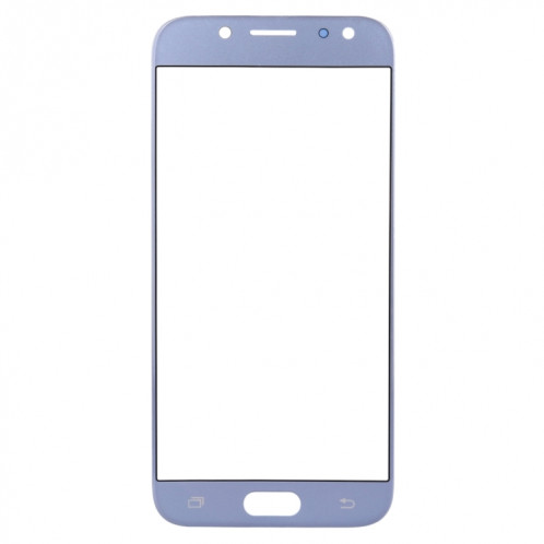 Pour Samsung Galaxy J5 (2017) / J530 10pcs Lentille en verre extérieure de l'écran avant (Bleu) SH52LL1815-06