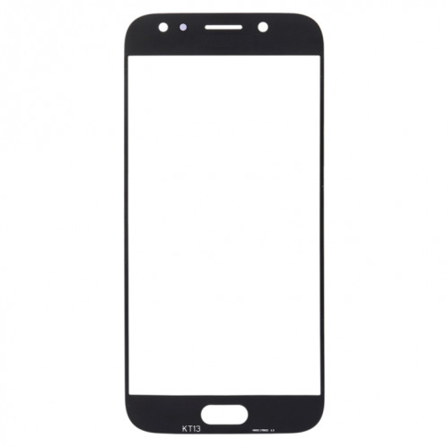 Pour Samsung Galaxy J3 (2017) / J330 10pcs Lentille en verre extérieure de l'écran avant (Noir) SH53BL1838-06