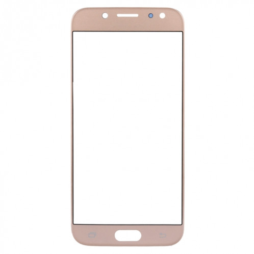 Pour Samsung Galaxy J3 2017 / J330 10pcs Lentille en verre extérieure de l'écran avant (Or) SH53JL1008-06