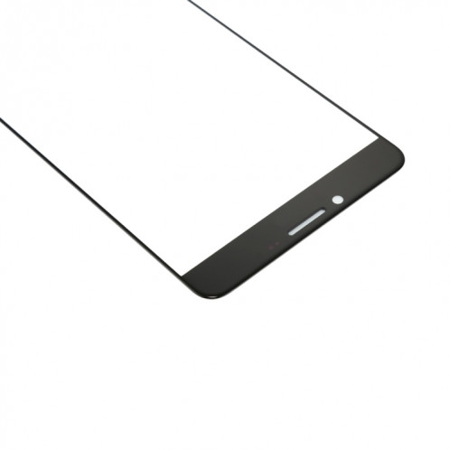 Pour Samsung Galaxy C9 Pro / C900 10pcs Lentille en verre extérieure de l'écran avant (Noir) SH55BL666-06