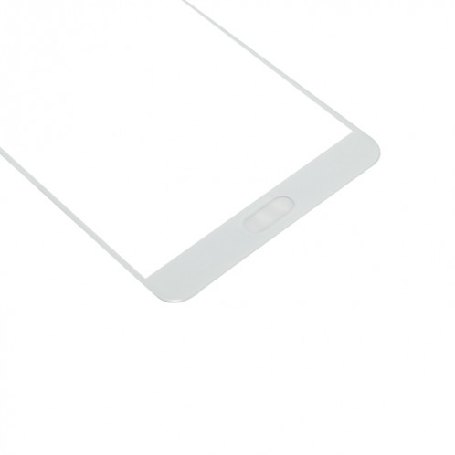 Pour Samsung Galaxy C9 Pro / C900 10pcs Lentille en verre extérieure de l'écran avant (Blanc) SH55WL574-06