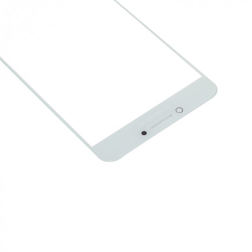 Pour Samsung Galaxy C7 Pro / C701 10pcs Lentille en verre extérieure de l'écran avant (Blanc) SH56WL1541-06
