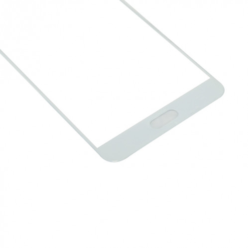 Pour Samsung Galaxy C7 Pro / C701 10pcs Lentille en verre extérieure de l'écran avant (Blanc) SH56WL1541-06
