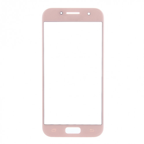 Pour Samsung Galaxy A7 (2017) / A720 10pcs lentille extérieure en verre pour écran avant (rose) SH58FL1390-06