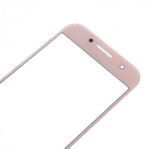 Pour Samsung Galaxy A7 (2017) / A720 10pcs lentille extérieure en verre pour écran avant (rose) SH58FL1390-06