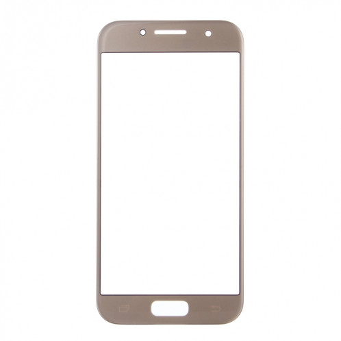 Pour Samsung Galaxy A7 (2017) / A720 10pcs lentille extérieure en verre d'écran avant (or) SH58JL523-06