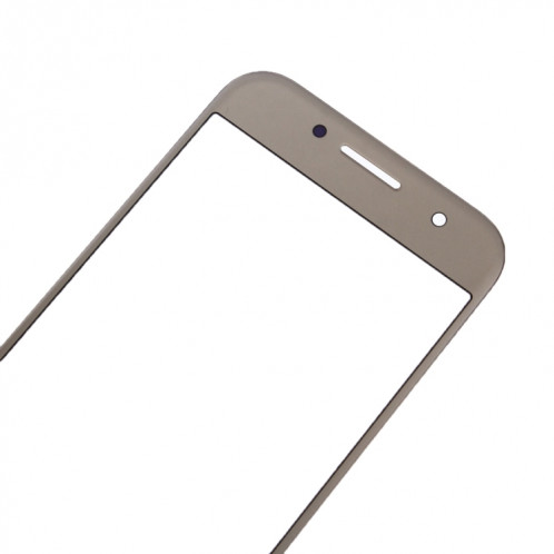 Pour Samsung Galaxy A7 (2017) / A720 10pcs lentille extérieure en verre d'écran avant (or) SH58JL523-06