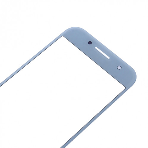 Pour Samsung Galaxy A5 (2017) / A520 10pcs lentille extérieure en verre d'écran avant (bleu) SH59LL1233-06