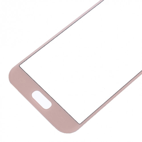 Pour Samsung Galaxy A3 (2017) / A320 10pcs Lentille en verre extérieure de l'écran avant (Rose) SH60FL661-06