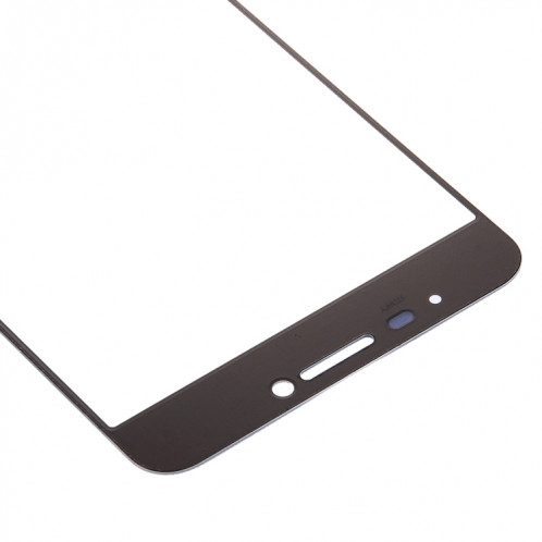 Pour Samsung Galaxy C7 10pcs Lentille en verre extérieure de l'écran avant (Blanc) SH62WL536-06