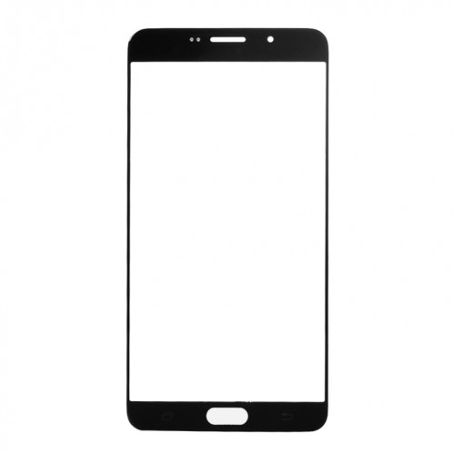 Pour Samsung Galaxy A9 (2016) / A900 10pcs Lentille en verre extérieure de l'écran avant (Noir) SH63BL1548-06