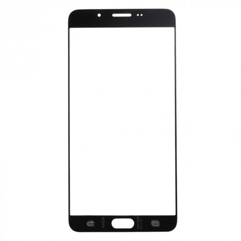 Pour Samsung Galaxy A9 (2016) / A900 10pcs Lentille en verre extérieure de l'écran avant (Noir) SH63BL1548-06