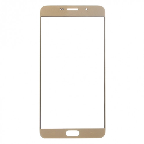 Pour Samsung Galaxy A9 (2016) / A900 10pcs lentille extérieure en verre d'écran avant (or) SH63JL1419-06