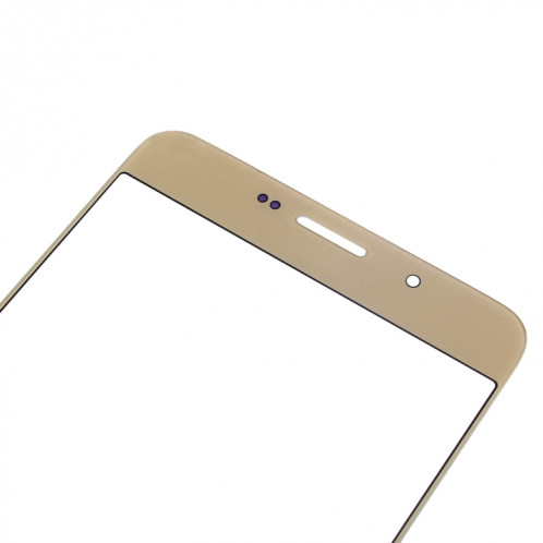 Pour Samsung Galaxy A9 (2016) / A900 10pcs lentille extérieure en verre d'écran avant (or) SH63JL1419-06