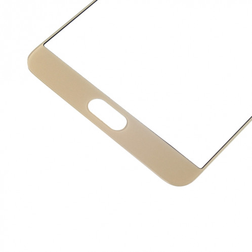Pour Samsung Galaxy A9 (2016) / A900 10pcs lentille extérieure en verre d'écran avant (or) SH63JL1419-06