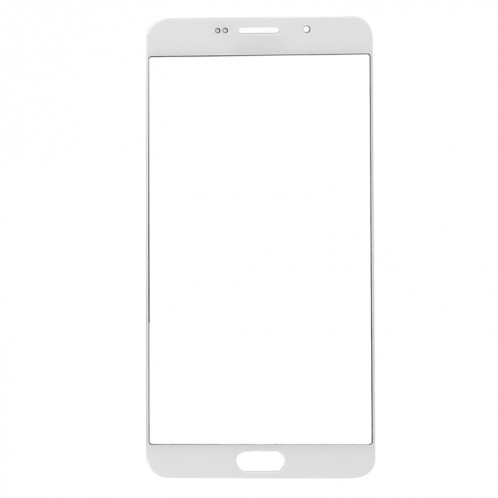 Pour Samsung Galaxy A9 (2016) / A900 10pcs lentille extérieure en verre d'écran avant (blanc) SH63WL646-06