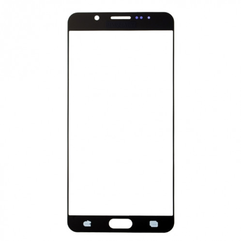 Pour Samsung Galaxy Note 5 10pcs Lentille en verre extérieure de l'écran avant (bleu foncé) SH570D178-06