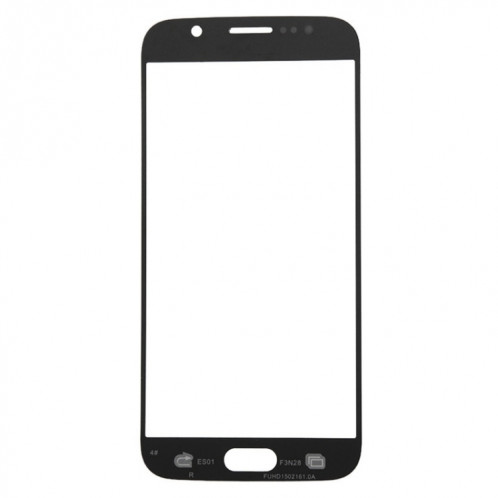 Pour Samsung Galaxy S6 / G920F 10pcs Lentille en verre extérieure de l'écran avant (Bleu foncé) SH571D462-05