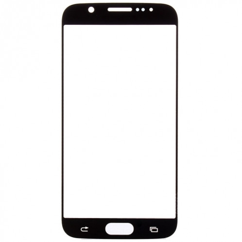 Pour Samsung Galaxy S6 / G920F 10pcs Lentille en verre extérieure de l'écran avant (Blanc) SH571W1133-05