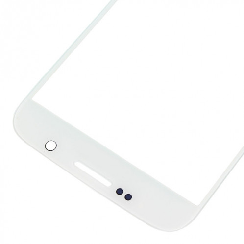 Pour Samsung Galaxy S6 / G920F 10pcs Lentille en verre extérieure de l'écran avant (Blanc) SH571W1133-05
