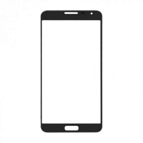 Pour Samsung Galaxy Note 4 / N910 10pcs Lentille en verre extérieure de l'écran avant (Noir) SH572B602-06