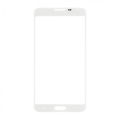 Pour Samsung Galaxy Note 4 / N910 10pcs Lentille en verre extérieure de l'écran avant (Blanc) SH572W977-06