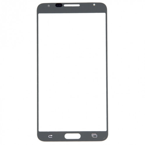 Pour Samsung Galaxy Note 4 / N910 10pcs Lentille en verre extérieure de l'écran avant (Blanc) SH572W977-06