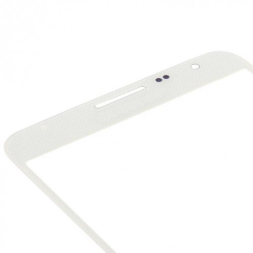 Pour Samsung Galaxy Note 4 / N910 10pcs Lentille en verre extérieure de l'écran avant (Blanc) SH572W977-06
