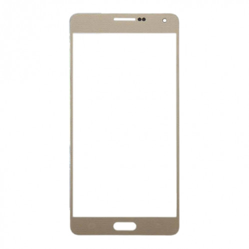 Pour Samsung Galaxy A7 (2015) 10pcs lentille extérieure en verre d'écran avant (or) SH573J422-05