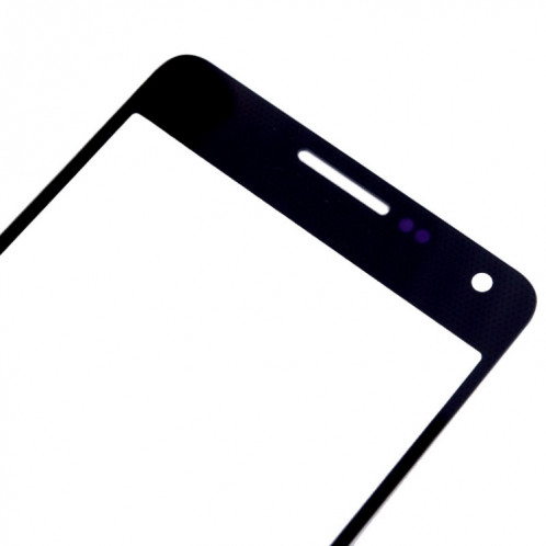 Pour Samsung Galaxy A5 / A500 10pcs Lentille en verre extérieure de l'écran avant (Noir) SH574B1199-06
