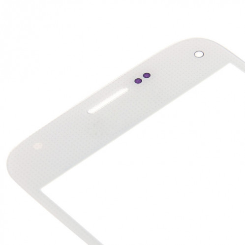 Pour Samsung Galaxy S5 mini 10pcs Lentille en verre extérieure de l'écran avant (Blanc) SH575W815-06