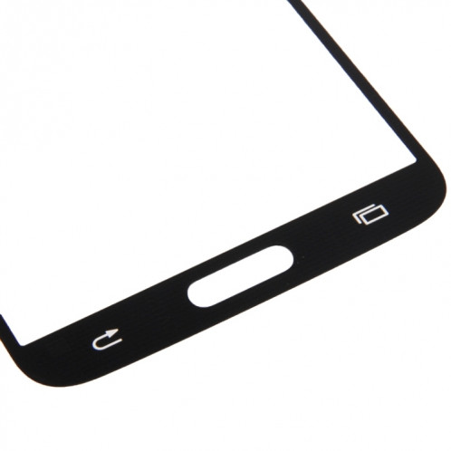 Pour Samsung Galaxy S5 / G900 10pcs Lentille en verre extérieure de l'écran avant (Blanc) SH577W1996-06