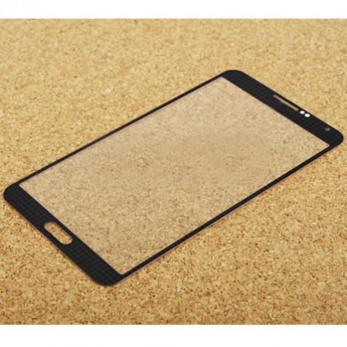 Pour Samsung Galaxy Note III / N9000 10pcs Lentille en verre extérieure de l'écran avant (Noir) SH578B451-05