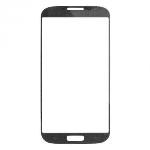Pour Samsung Galaxy S IV / i9500 10pcs Lentille en verre extérieure de l'écran avant (Noir) SH80BL461-05