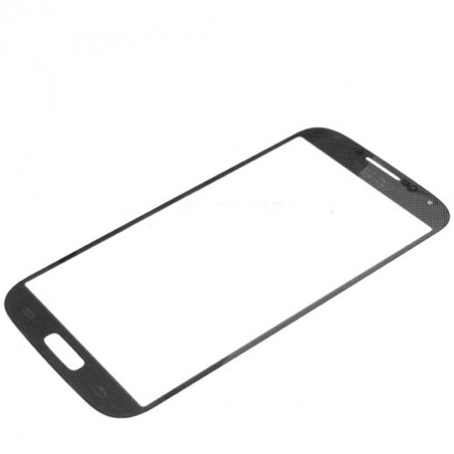 Pour Samsung Galaxy S IV / i9500 10pcs Lentille en verre extérieure de l'écran avant (Noir) SH80BL461-05