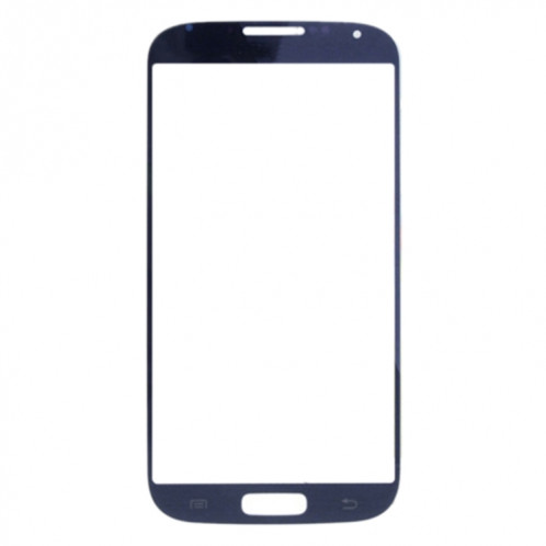 Pour Samsung Galaxy S IV / i9500 10pcs Lentille en verre extérieure de l'écran avant (Bleu) SH80LL1568-05