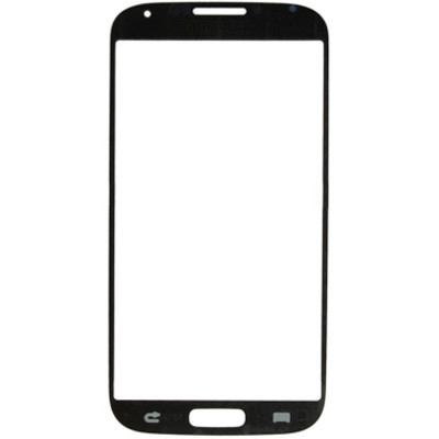 Pour Samsung Galaxy S IV / i9500 10pcs Lentille en verre extérieure de l'écran avant (Bleu) SH80LL1568-05