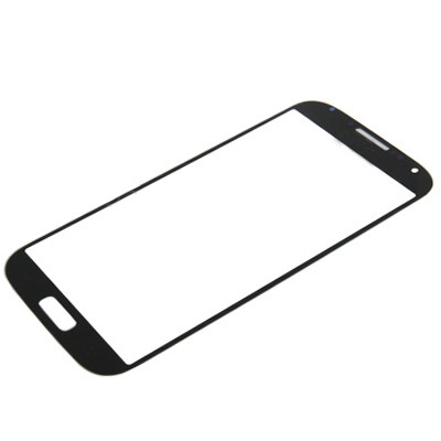 Pour Samsung Galaxy S IV / i9500 10pcs Lentille en verre extérieure de l'écran avant (Bleu) SH80LL1568-05
