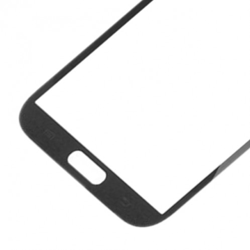 Pour Samsung Galaxy Note II / N7100 10pcs Lentille en verre extérieure de l'écran avant (Noir) SH81BL847-05