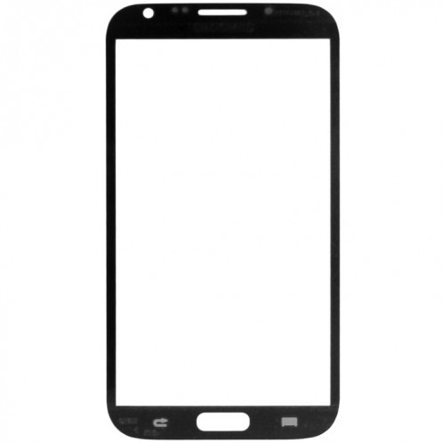 Pour Samsung Galaxy Note II / N7100 10pcs Lentille en verre extérieure de l'écran avant (Blanc) SH81WL998-05