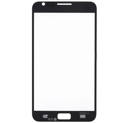 Pour Samsung Galaxy Note N7000 / i9220 10pcs Lentille en verre extérieure de l'écran avant (Blanc) SH83WL1441-05