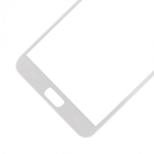 Pour Samsung Galaxy Note N7000 / i9220 10pcs Lentille en verre extérieure de l'écran avant (Blanc) SH83WL1441-05