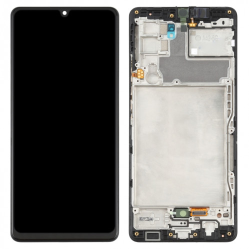 Écran LCD Super AMOLED d'origine pour Samsung Galaxy A42 5G SM-A426 Assemblage complet du numériseur avec cadre (Noir) SH585B1694-06
