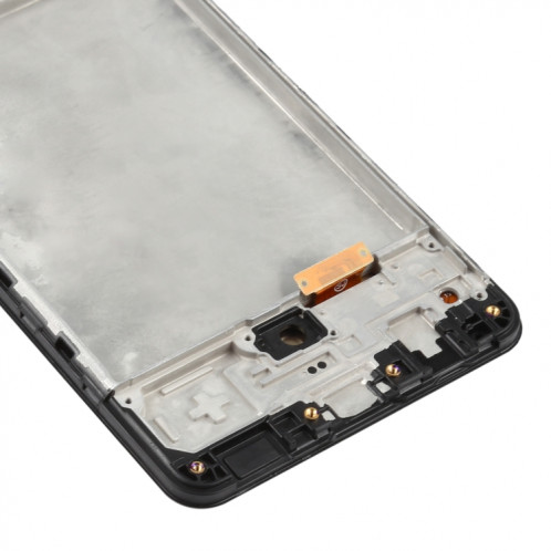 Écran LCD OLED pour Samsung Galaxy A31 SM-A315 (6,33 pouces) avec numériseur complet avec cadre (noir) SH586B1042-06
