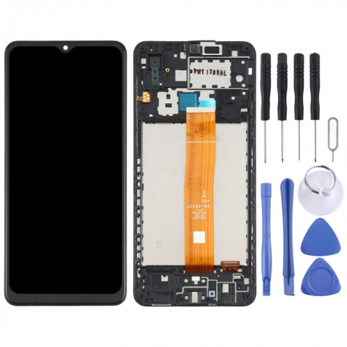 Écran LCD d'origine pour Samsung Galaxy A02 SM-A022 Digitizer Assemblage complet avec cadre SH259411-06