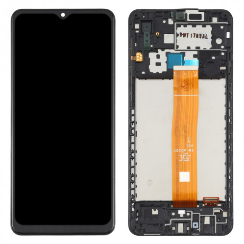 Écran LCD d'origine pour Samsung Galaxy A02 SM-A022 Digitizer Assemblage complet avec cadre SH259411-06